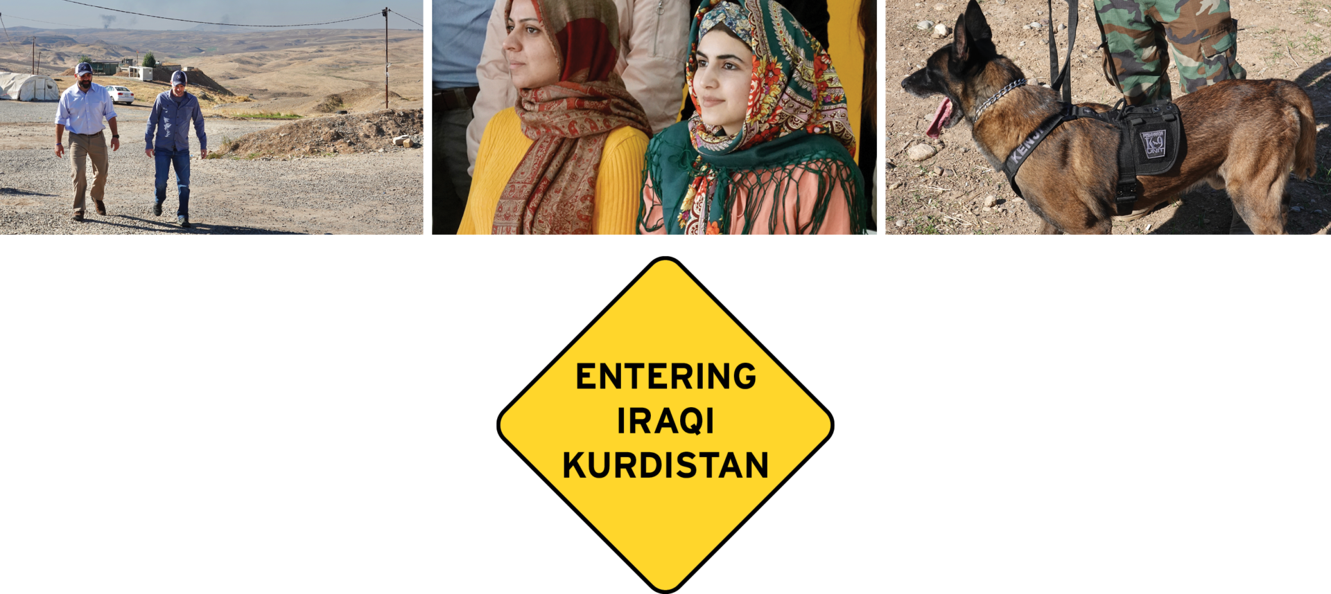 Entering Iraqi Kurdistan