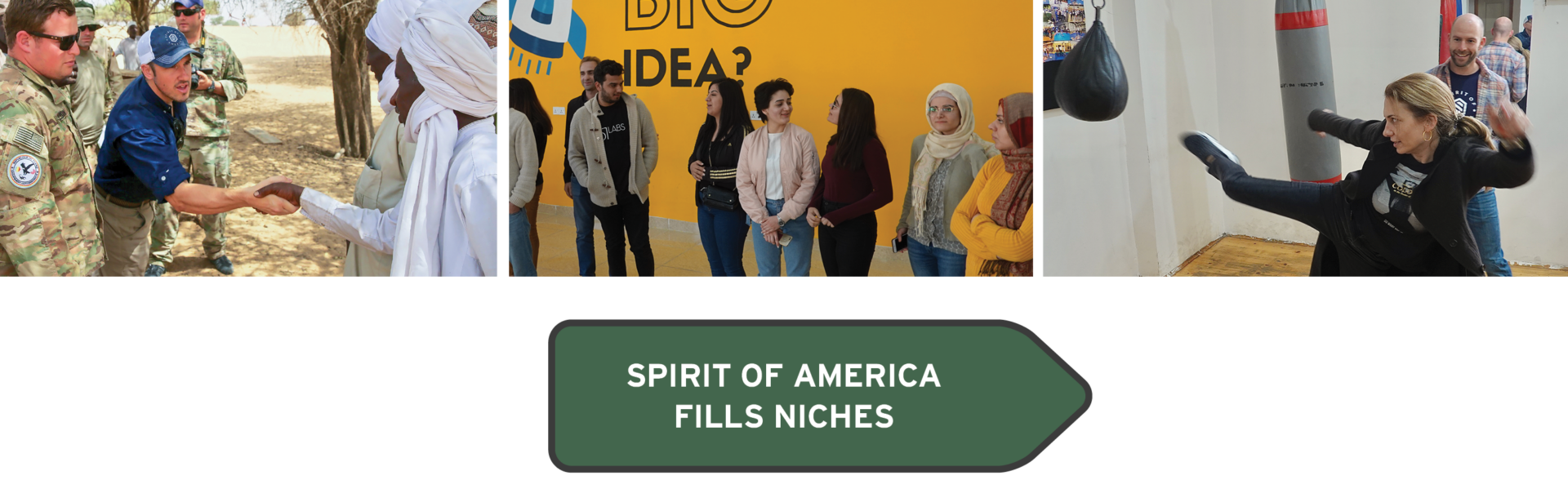 Spirit of America Fills Niches